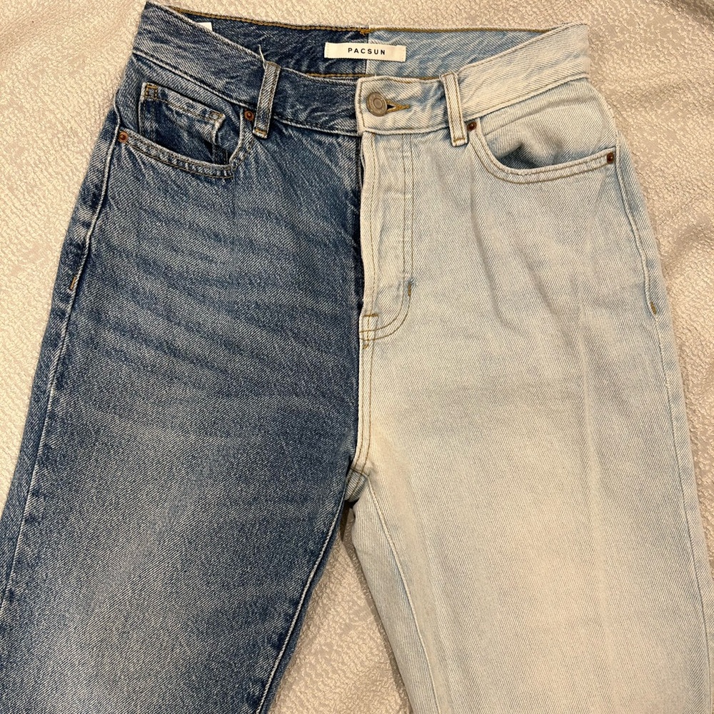 Multi color jeans!!